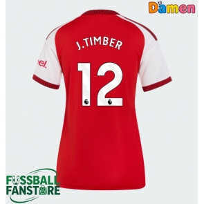 Arsenal Jurrien Timber #12 Replik Heimtrikot Damen 2026-27 Kurzarm